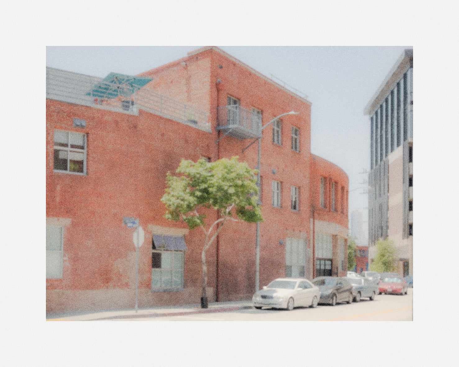 behind downtown