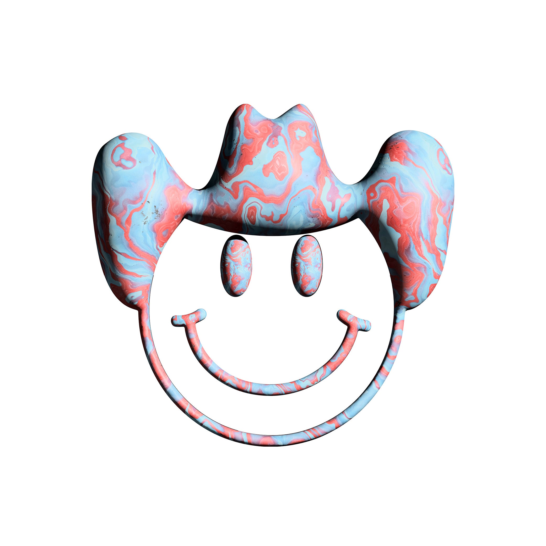 howdy smiles marble hat logo