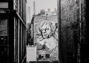 Mural on 10th Avenue in New York City