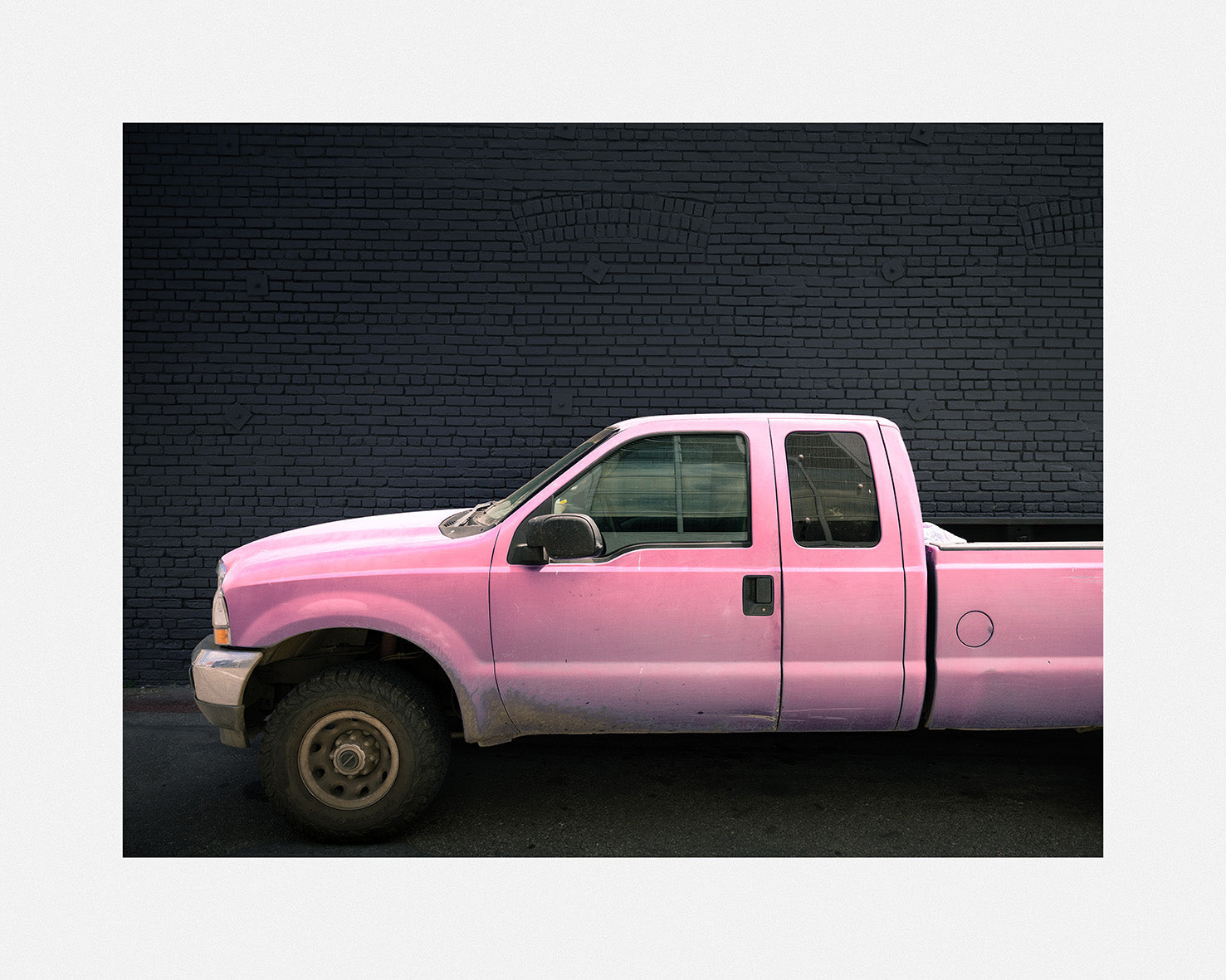 beverly hills pink truck