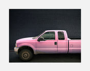 beverly hills pink truck