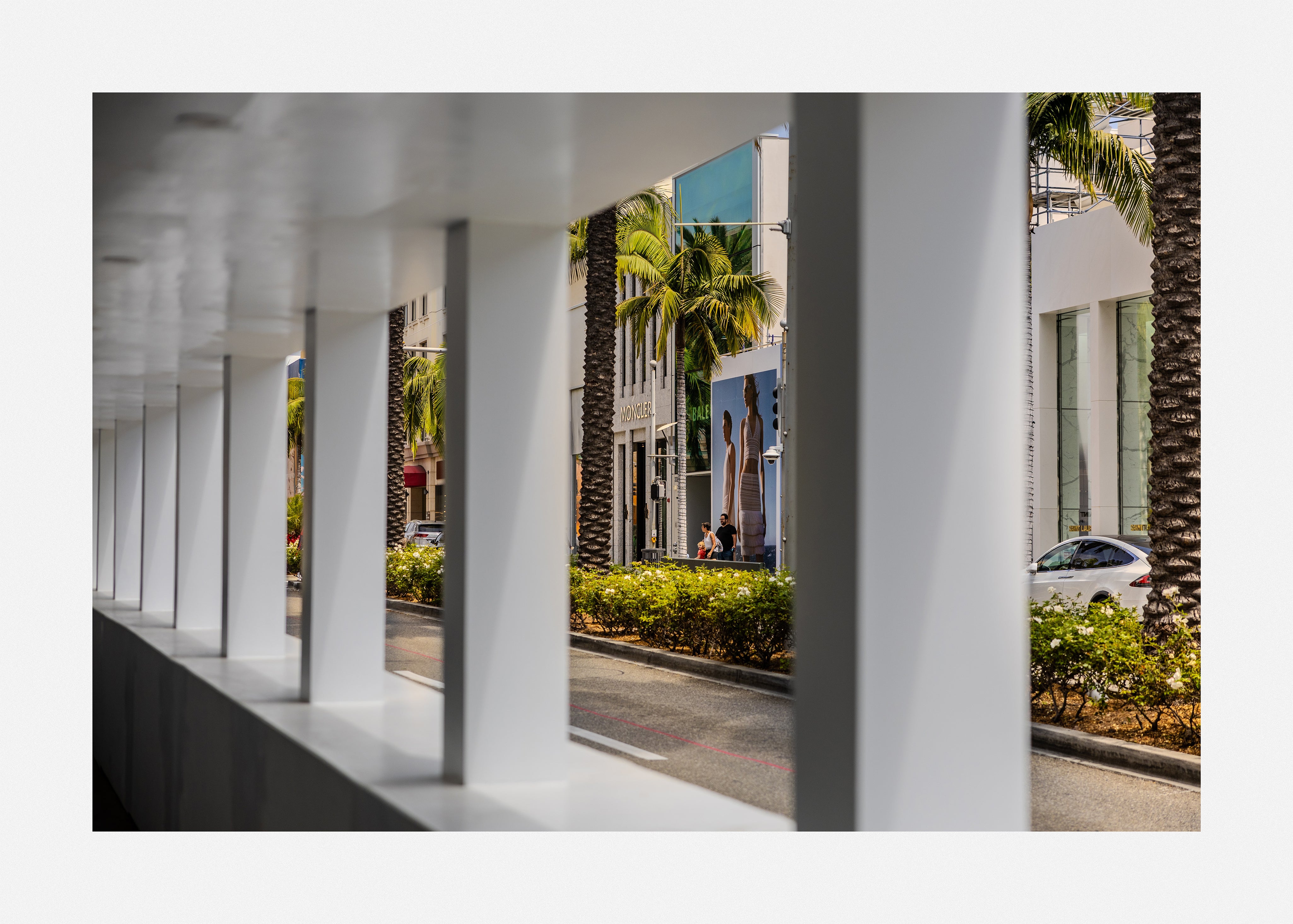 Discover unique views of beverly hills with this limited art print edition.