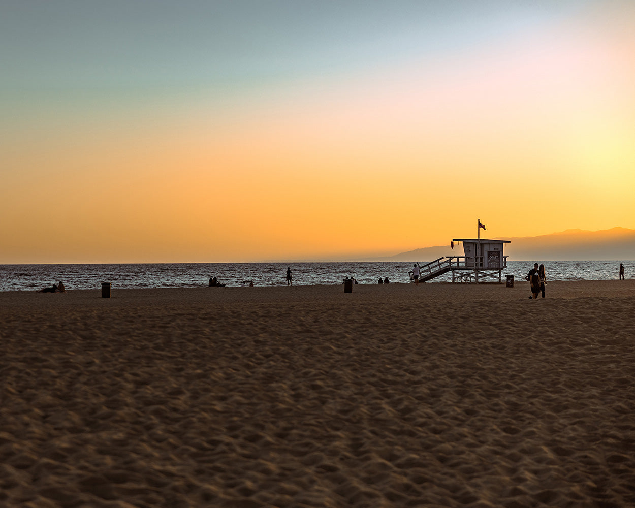 los angeles sunset beach