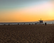 los angeles sunset beach