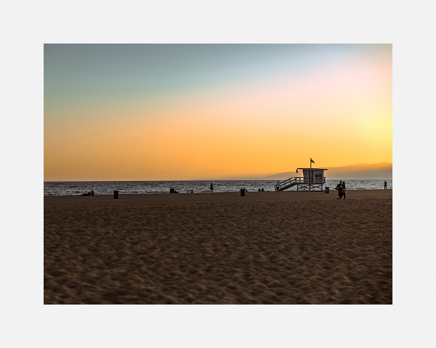 los angeles sunset beach
