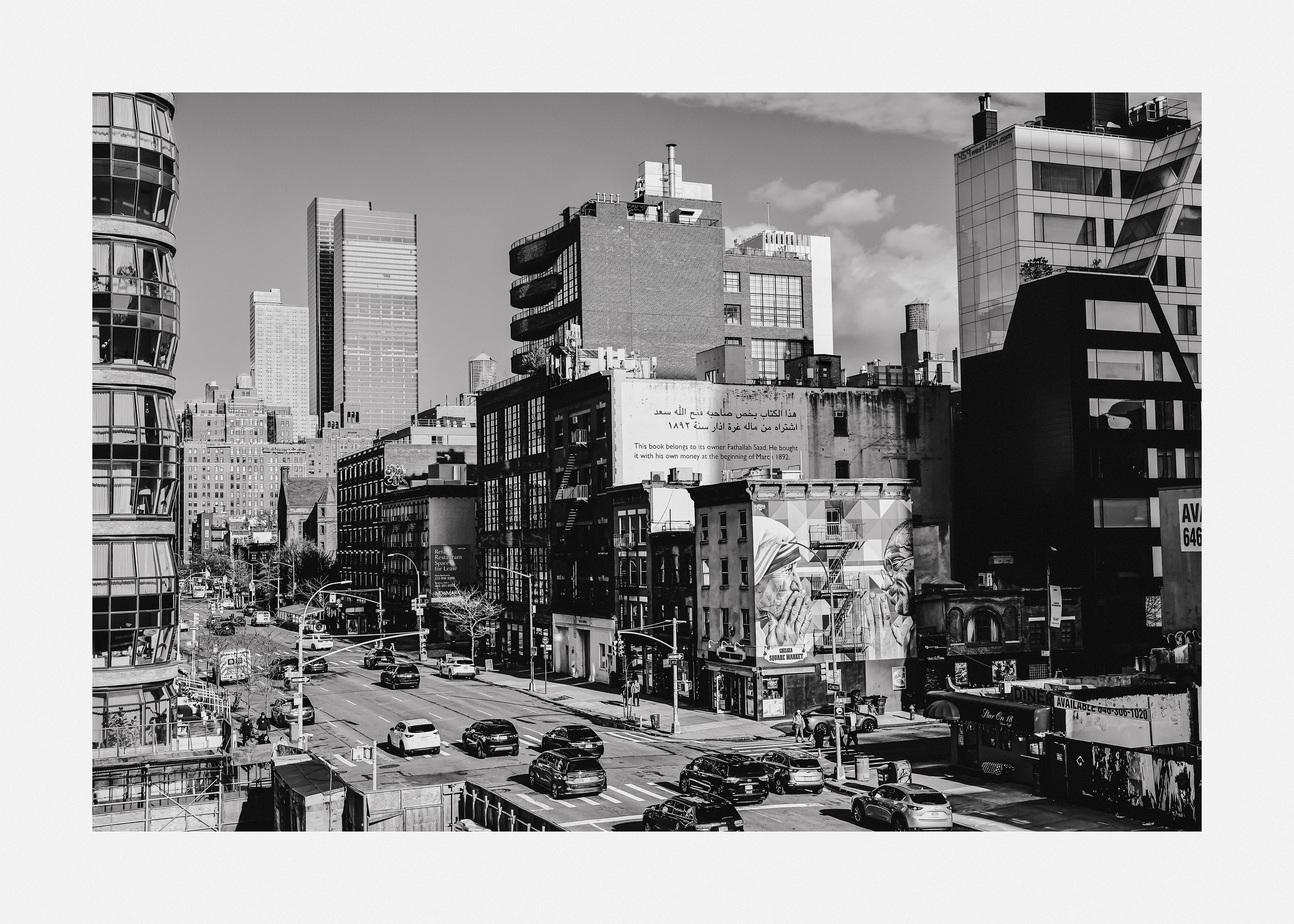 Experience NYC through our vibrant and sleek black-and-white series.