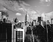 nyc empire state build on brick