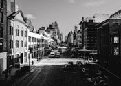 Shopping street in New York City