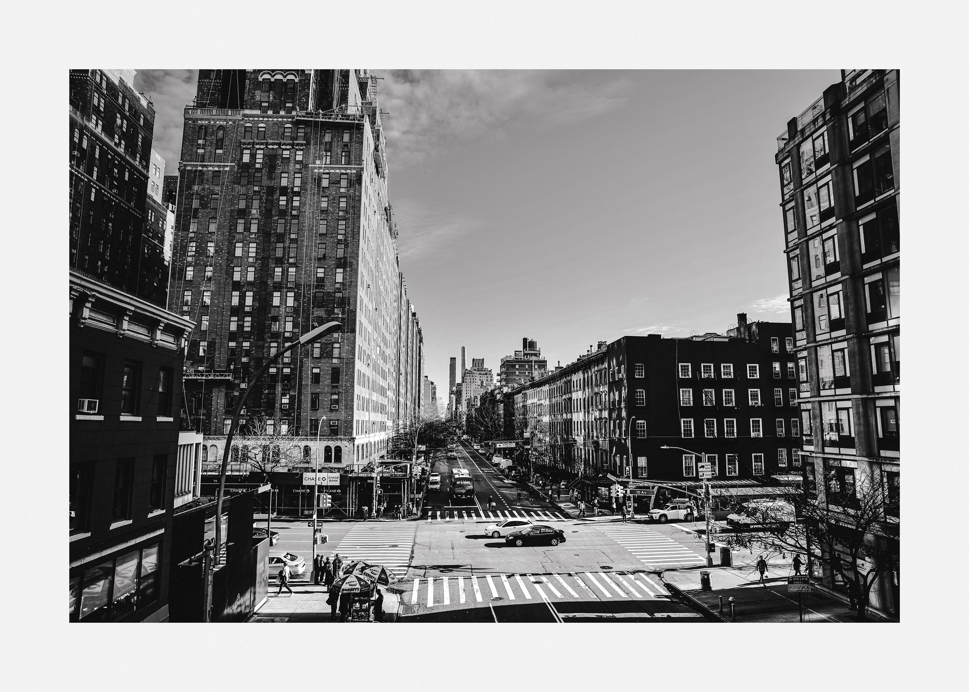 Iconic NYC vibes brought to life in our bold black-and-white series.
