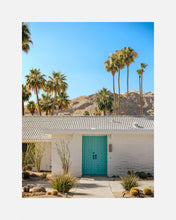 palm springs turquoise door