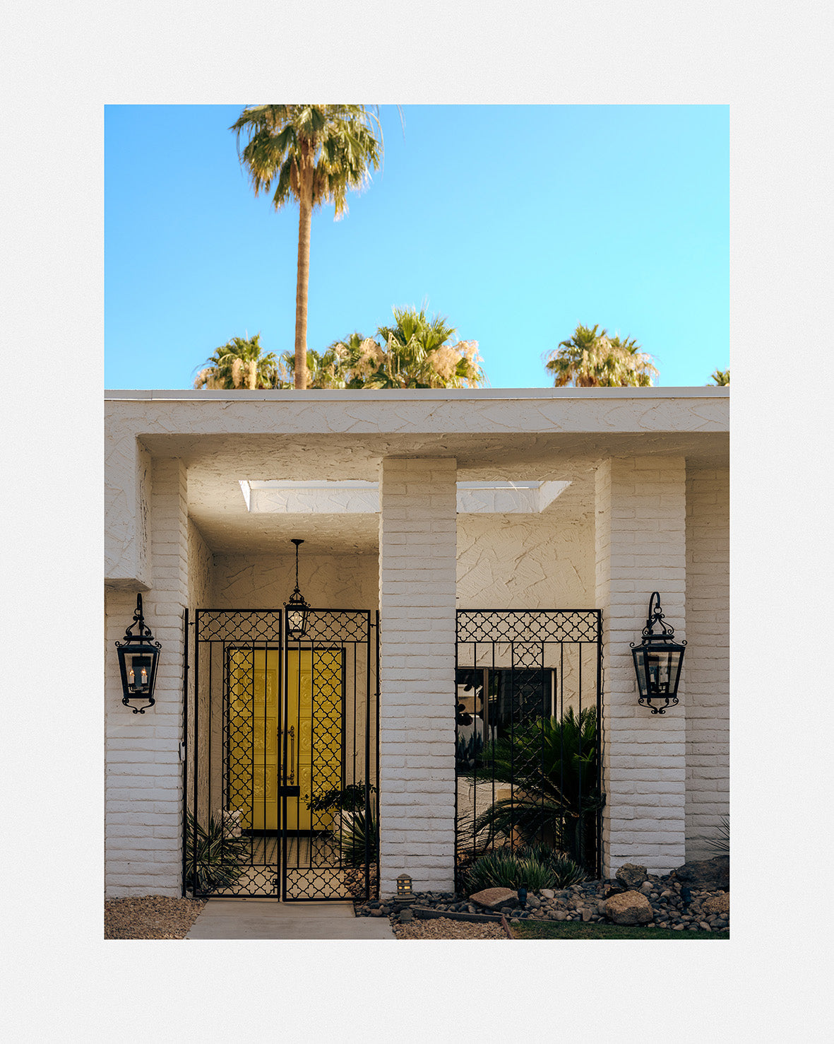 palm springs yellow door