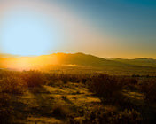 valley sunset